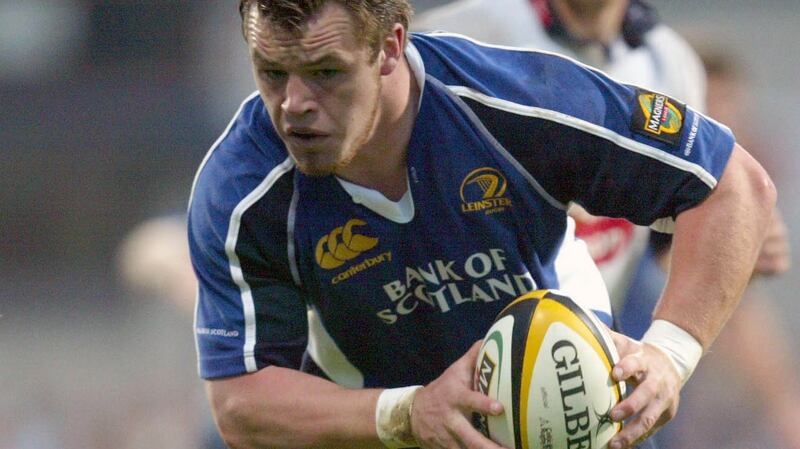 Michael Cheika gave Healy his Leinster debut as a replacement against the Border Reivers, when he was just 19,  during a Magners League clash in May 2007. Photograph: James Crombie/Inpho