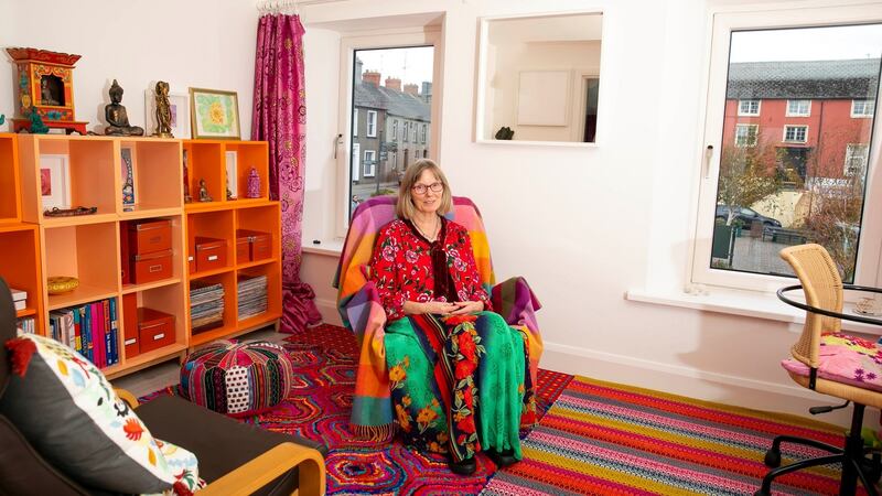 Aine Cosgrove in her house that she’s selling in Wexford town. Photograph: Mary Browne