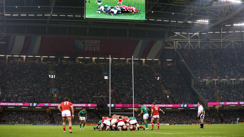 Joe Schmidt is yet to win a Six Nations game against Wales in Cardiff. Photograph: Billy Stickland/Inpho