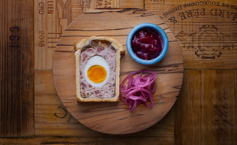 Seasonal pâté en croûte, Savoir Fare, Westport. Photograph: Michael McLaughlin