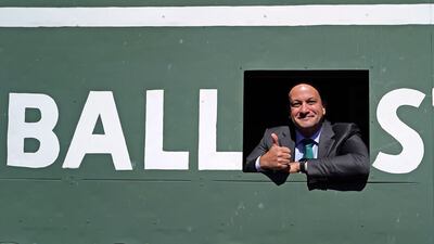 Taoiseach Leo Varadkar during a visit to the home of the Boston Red Sox at Fenway Park in Boston. Photograph:: Niall Carson/PA Wire