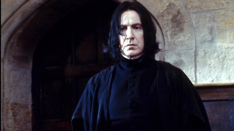 The disdainful Severus Snape played by Alan Rickman in ‘Harry Potter and the Philosopher’s Stone’. Photograph:  Getty Images