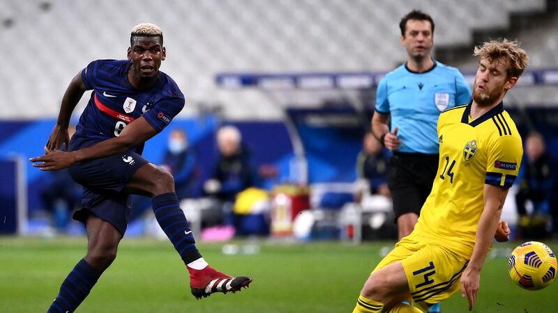 Paul Pogba on international duty with France. Photograph: Franck Fife/Getty/AF