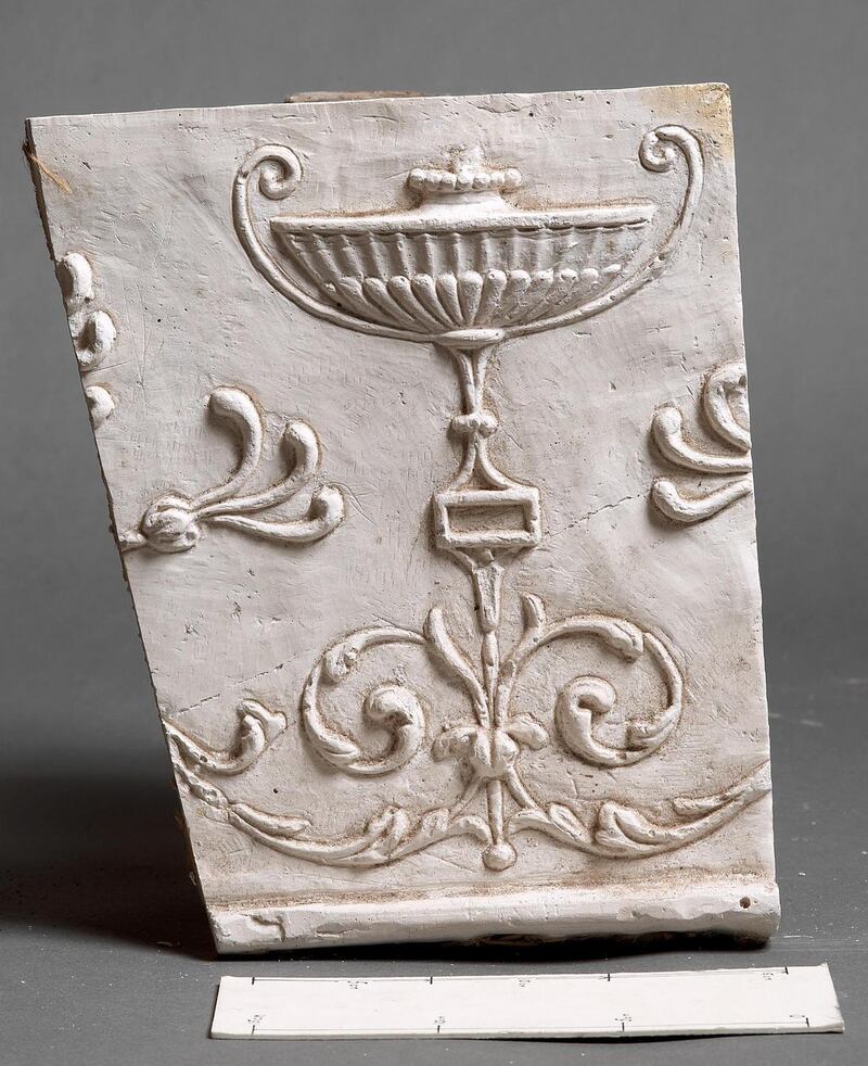 City Hall fragment, Pearson Collection Harcourt Terrace frieze, Pearson Collection