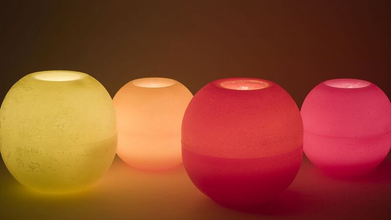 Globe candles from From Moth to Flame