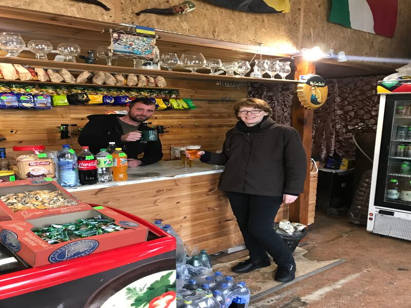 Rosemary Jenkinson in Ukraine