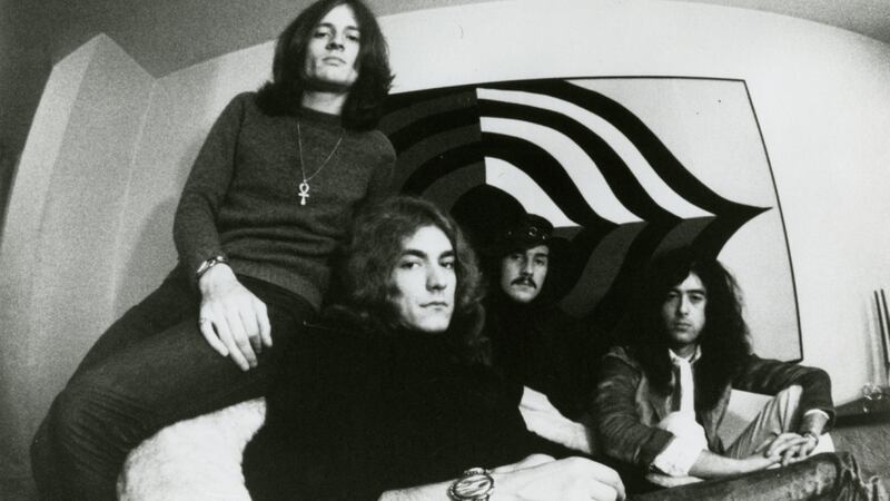 Led Zeppelin in 1969. Photograph: courtesy Atlantic Records