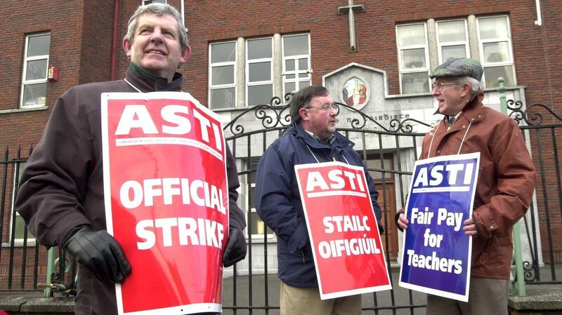 ASTI members had their increments frozen in 2016-17 when they were in dispute with the Government.