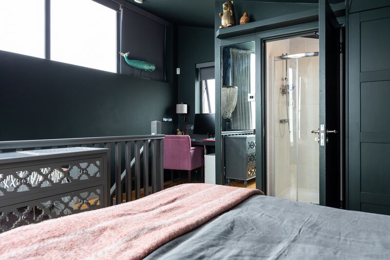 Main bedroom and shower room