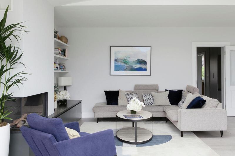 If you’re starting from scratch, you should choose major items first – such as a sofa, curtains or flooring – for colour ideas