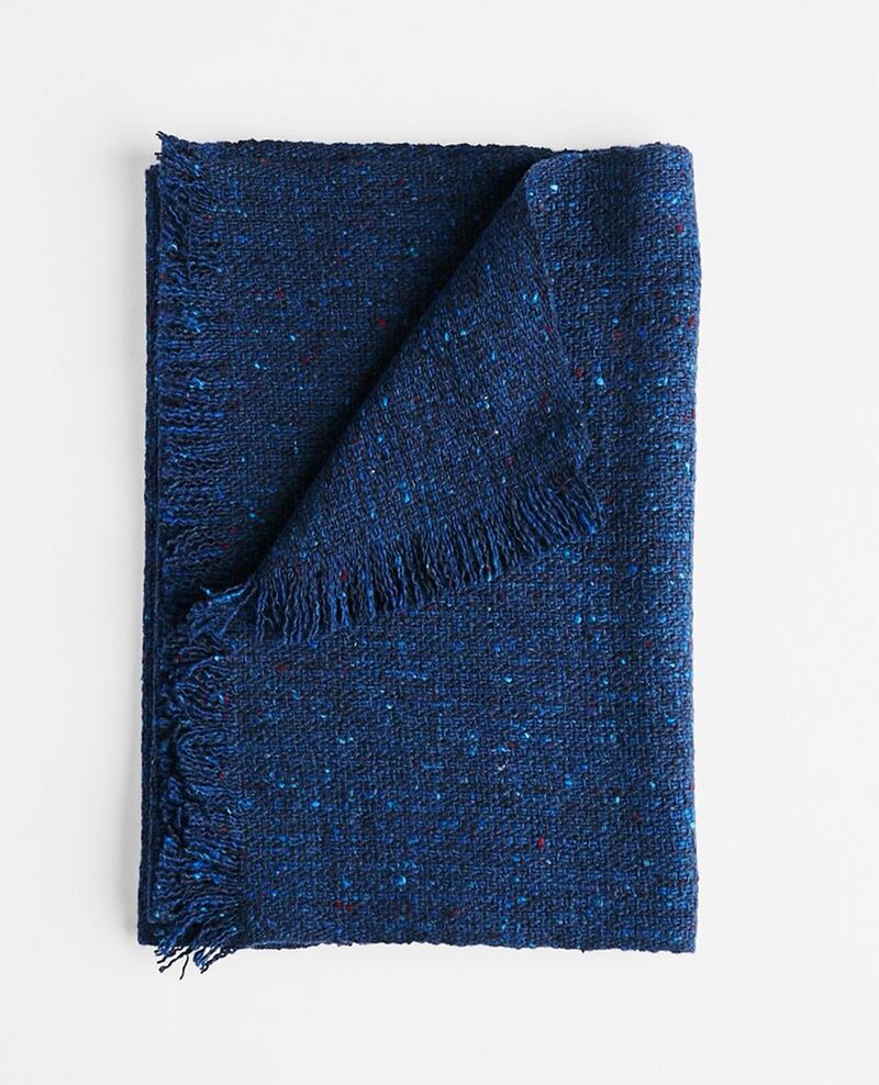 Mourne Textiles tweed scarf, €90; available from  Indigo & Cloth, Temple Bar