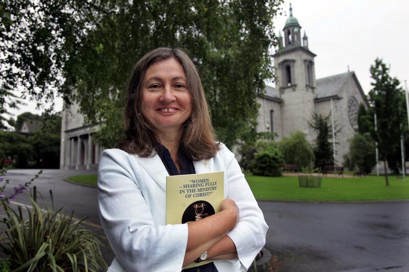 Soline Humbert outside the Church of St Thérése, Mount Merrion, Dublin. File photograph: Matt Kavanagh/The Irish Times