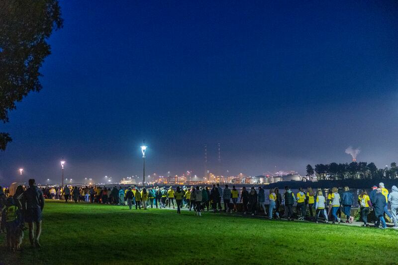 Darkness into Light 2024 in Clontarf, Dublin. Photograph: Tom Honan