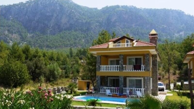 This three-bedroom stone house, in Lunigiana, north of Florence and west of Bologna, embraces a courtyard. Price: €149,000