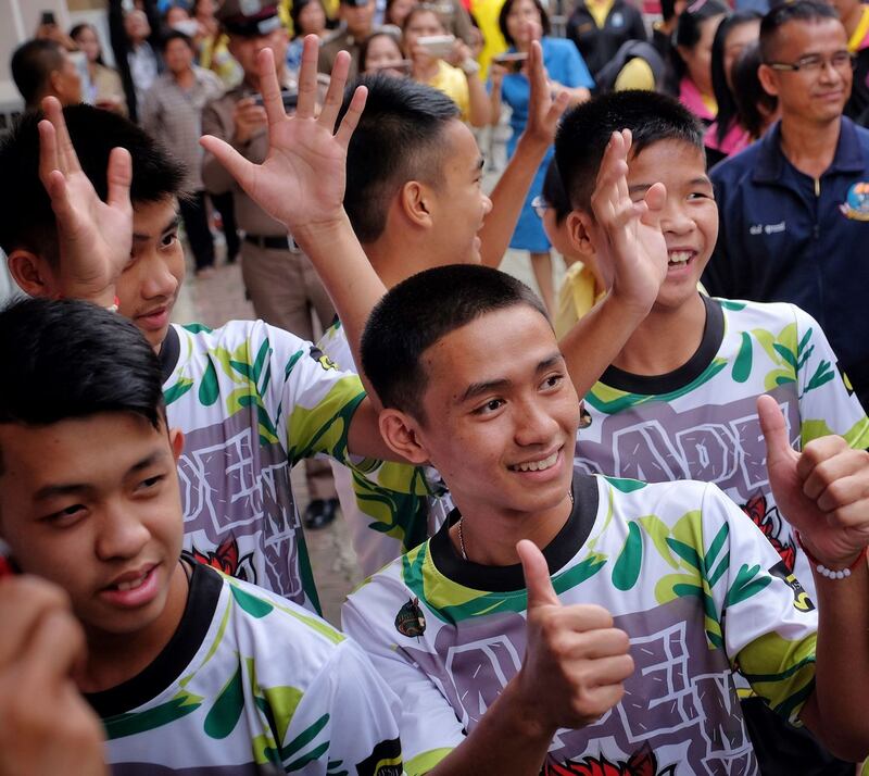 Vasarhelyi: ‘It was just surreal. Of course they wondered what it all looked like. Of course they wanted to know what happened when they were under. I’m happy that we were able to share that with them.’ Photograph: Linh Pham/Getty Images
