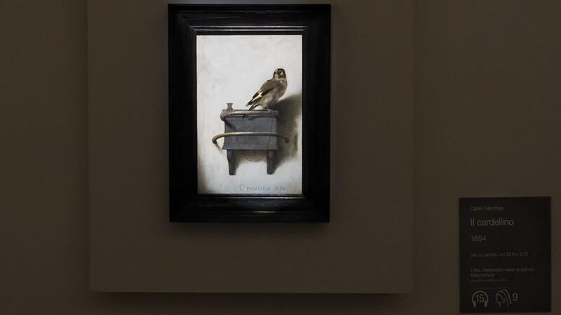 The Goldfinch by Carel Fabritius. Photograph: Getty Images