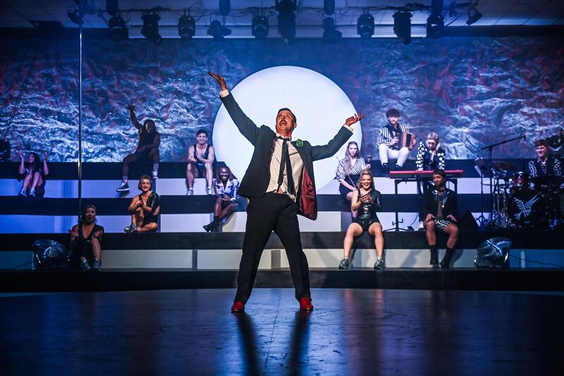 Thisispopbaby was born in January 2007. Jennings and McMahon’s lives had run in parallel – both in Dublin Youth Theatre. Photograph: Ruth Medjber