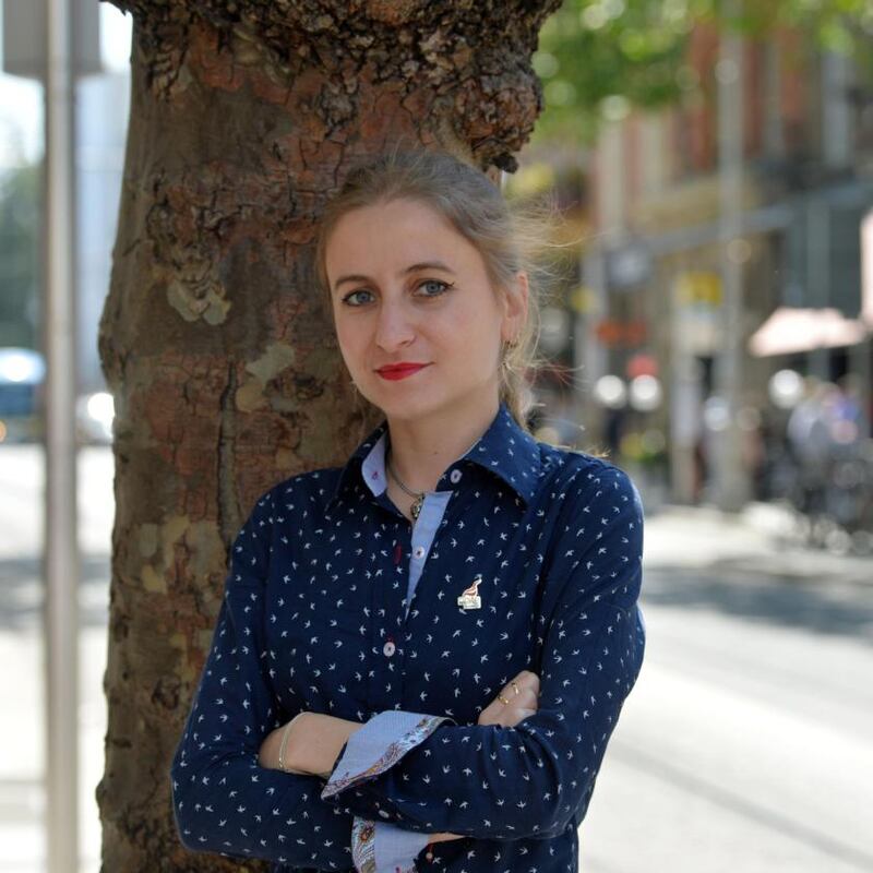 Julia Marciniak. Photograph: Alan Betson