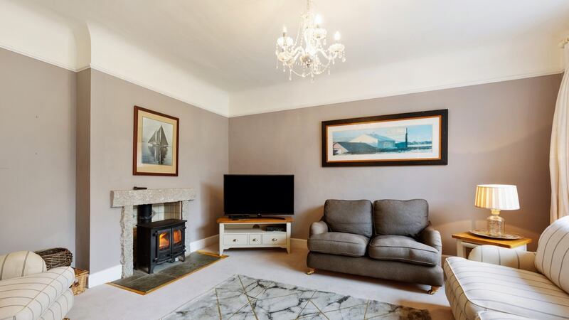 Sitting room,  Iniscealtra, Killiney.