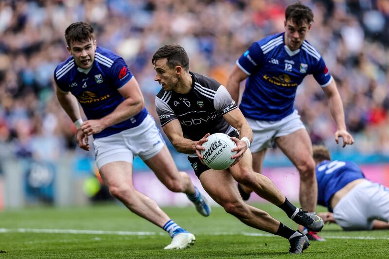 Sligo's Niall Murphy makes a break. Photograph: Ben Brady/Inpho