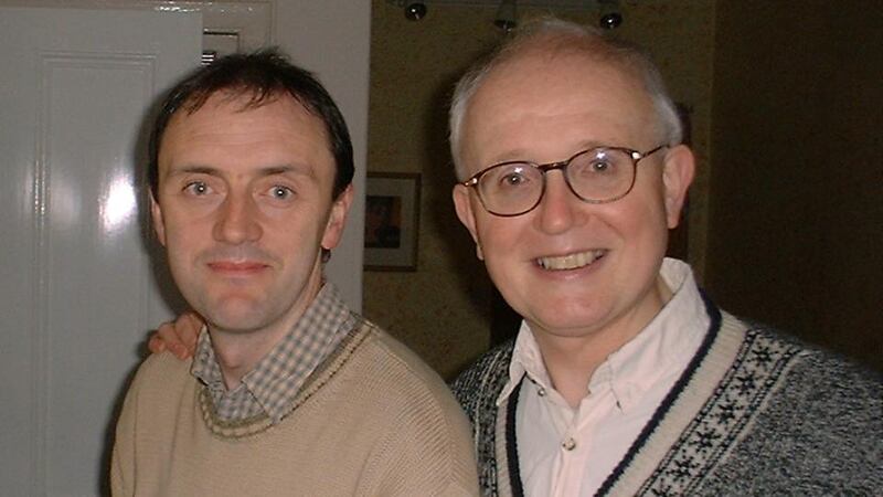 Richard O’Leary, left, and his late partner, Mervyn Kingston