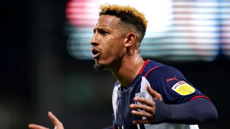 West Bromwich Albion’s Callum Robinson has enjoyed a fine start to the Championship season. Photograph: Nick Potts/PA