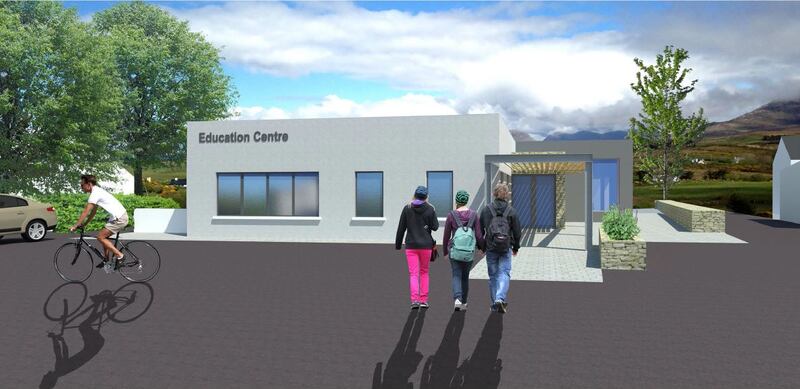 An artist’s impression of the proposed Connemara West Education Centre.