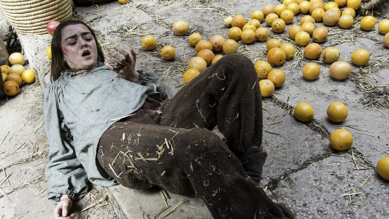 Arya (Maisie Williams) in Game of Thrones. Photograph: Macall B. Polay/HBO