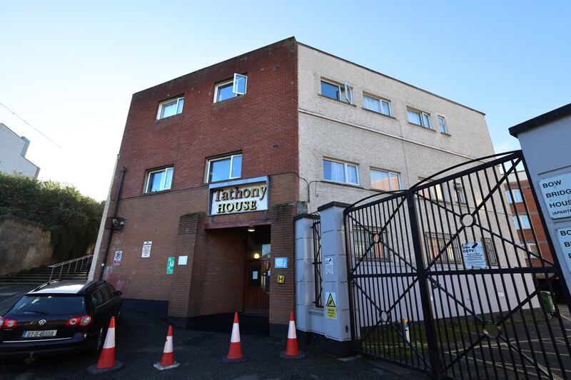 Tathony House in Dublin 8. Photograph: Dara Mac Dónaill





