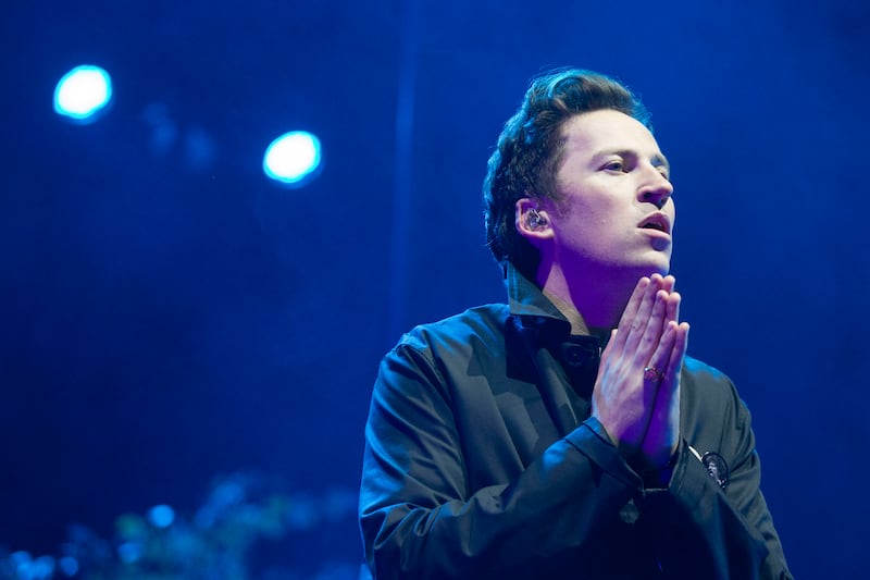 Ryan Hennessy from Picture This performing at the 3Arena, Dublin. Photograph: Tom Honan