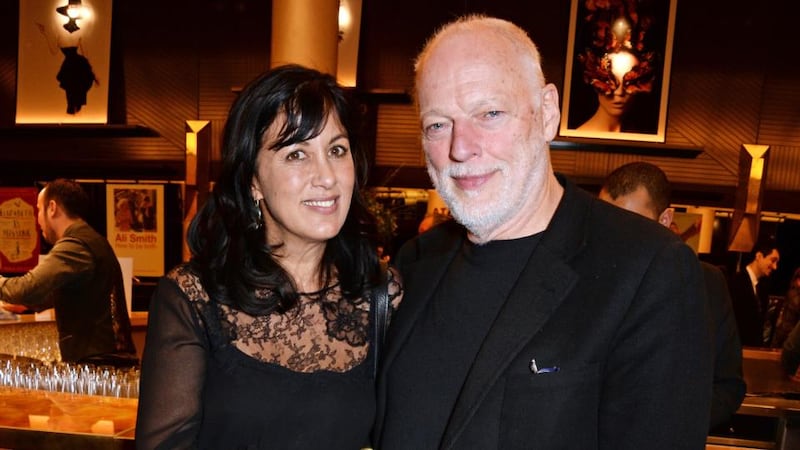 Stuck in the middle: “David and Roger were like a bickering old divorced couple,” Polly Samson says of her husband, David Gilmour, and his former Pink Floyd bandmate Roger Waters. Photograph: David M Benett/Getty