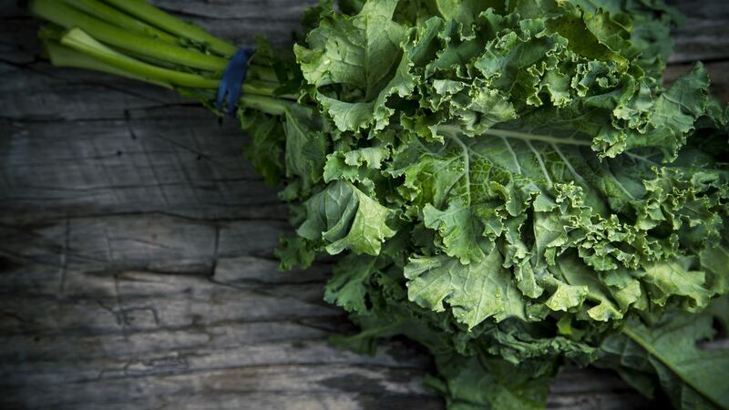 Kale . . . deliciously salty. Photograph: iStock