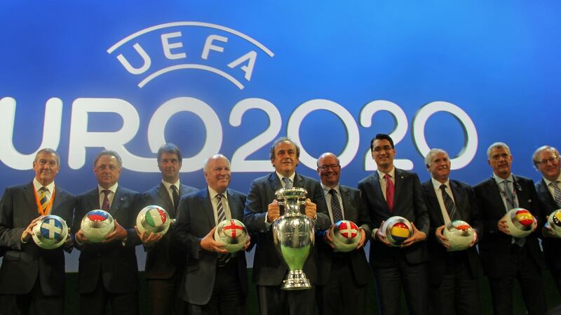 The concept of having Euro 2020 across Europe was the idea of former Uefa president Michel Platini. Photo: Fatih Erel/Anadolu Agency/Getty Images