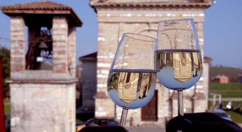 On the prosecco route. Photograph: Strada del Prosecco