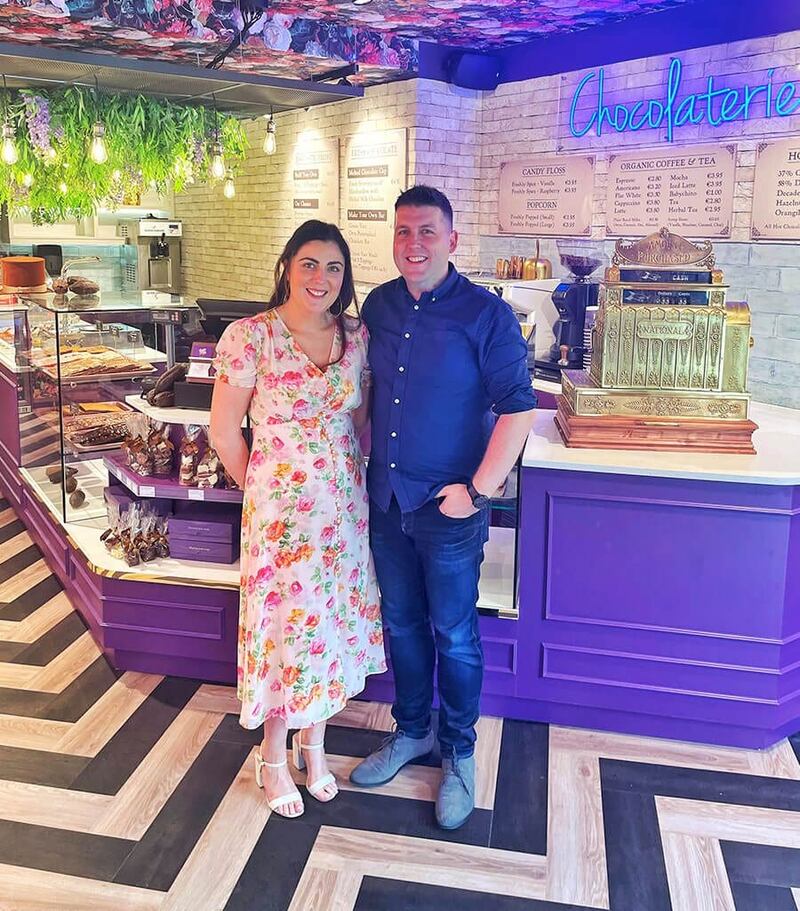 Denise Buckley and David Quirke, owners of Sugar Plum Sweetery.
