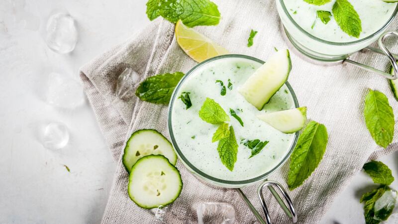 Chilled soups are a good way to get nourishment and refreshment in the same bowl