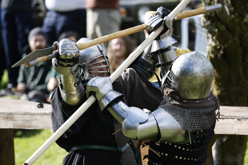 The first day of fighting at the 2025 Claregalway Castle Shield