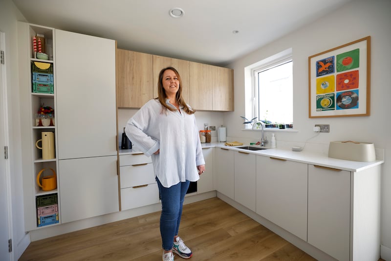 Chelsey Killen in her kitchen. Photograph Nick Bradshaw