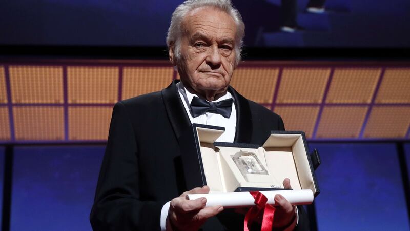 Jerzy Skolimowski thanked the six Sardinian donkeys who play EO in his acceptance speech at Cannes