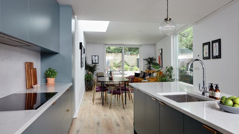 ‘I felt putting an extension on would really make the most of it,’ says Anna McCoy of her light-filled home.