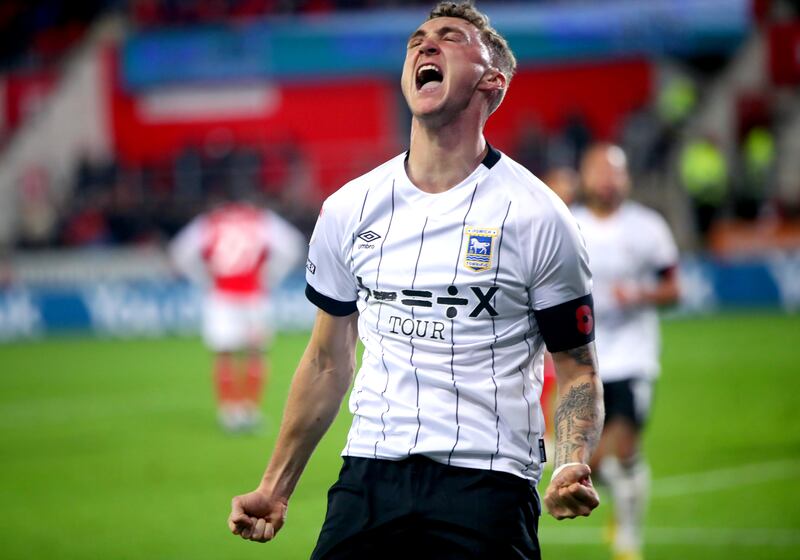 Ipswich Town's Jack Taylor. Photograph: Simon Marper/PA