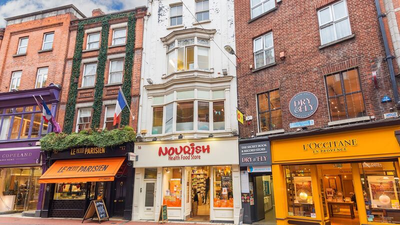 The Nourish building on Wicklow Street has a guide price of €2.4m.