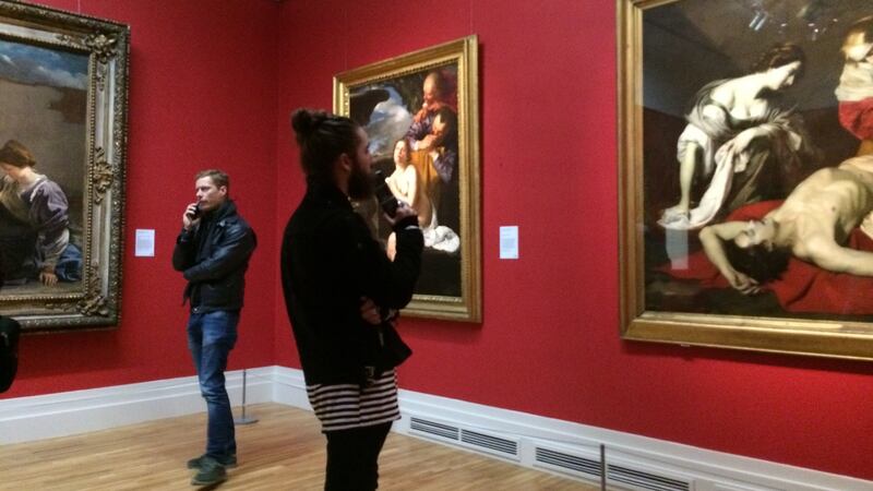 The Caravaggio exhibition at he National Gallery in Dublin