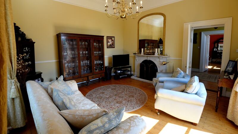 Sitting room in Dunmoe House