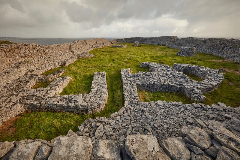 Aran Islands: the ring fort of Dún Chonchúir, on Inishmaan