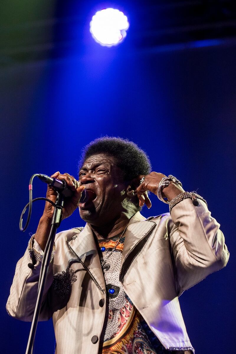 Soul singer Charles Bradley: used stage names including Screaming Eagle of Soul, Black Velvet and even James Brown Jr Photograph: Alexandra Wey/EPA