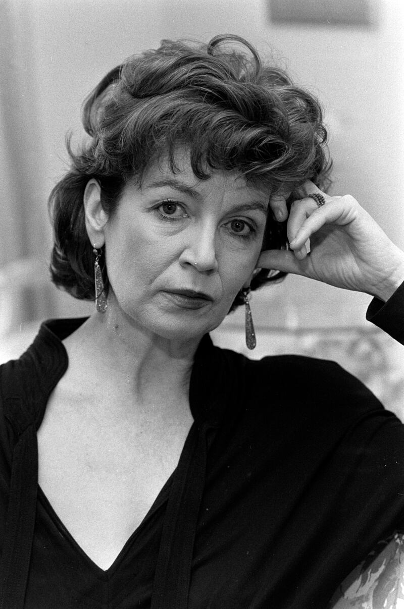 Edna O'Brien in 1985. Photograph: George Chinsee/WWD/Penske via Getty