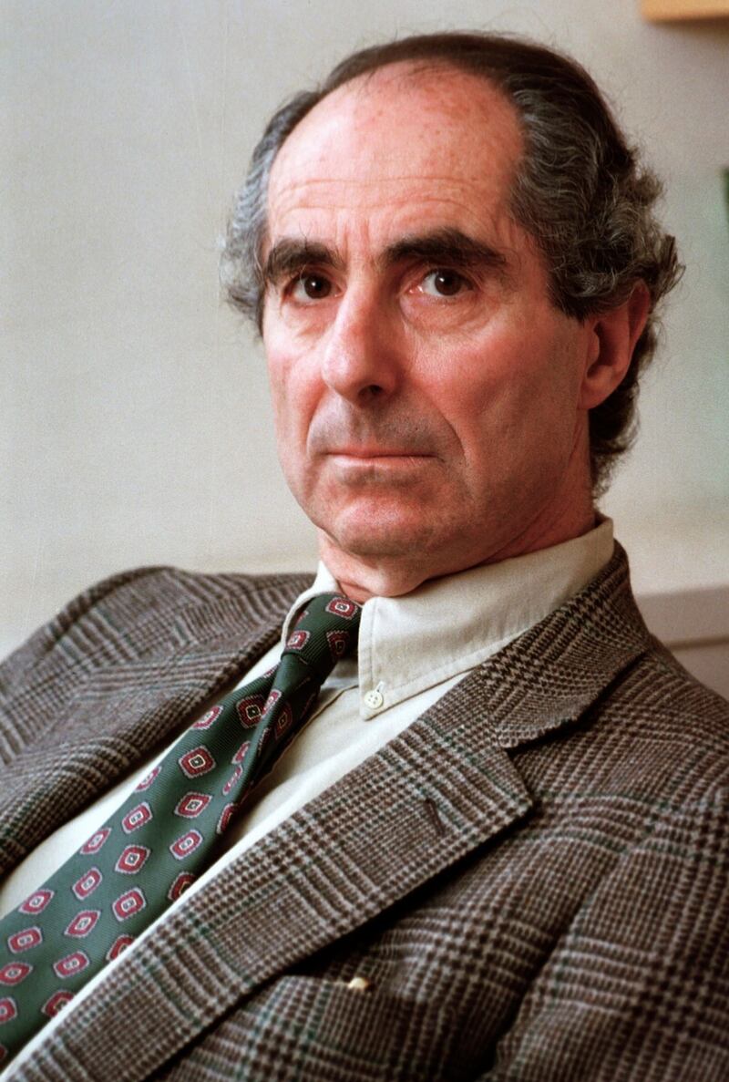Philip Roth in 1993 during an interview promoting his new book Operation Shylock: A Confession. File photograph: AP
