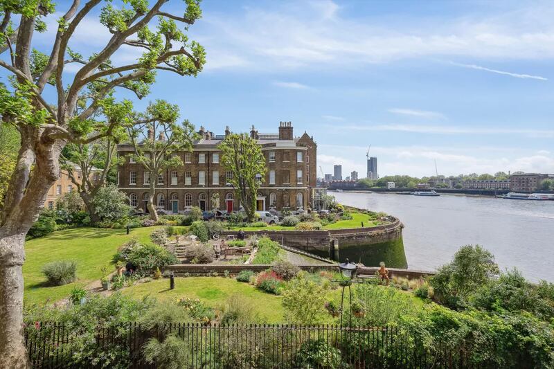 Pier Head, on Wapping High Street in East London. Photograph: Knight Frank