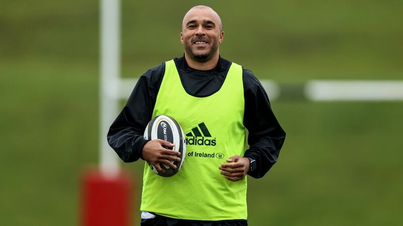 Simon Zebo will play his first Munster game since mid October when he lines out against Ulster on Saturday. Photograph: Ben Brady/Inpho